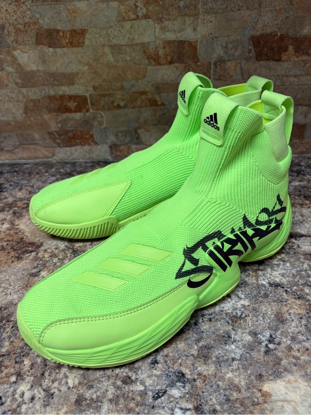 Adidas SAMPLE N3xt L3v3l 2020 Graffiti Signal Green Size 12.5